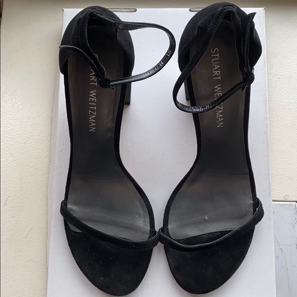 Stuart Weitzman Block Heel Sandals - Picture 1 of 8